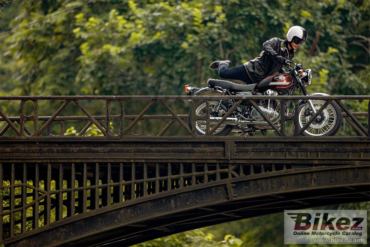 Kawasaki W800 Poster kawasaki-w800-poster